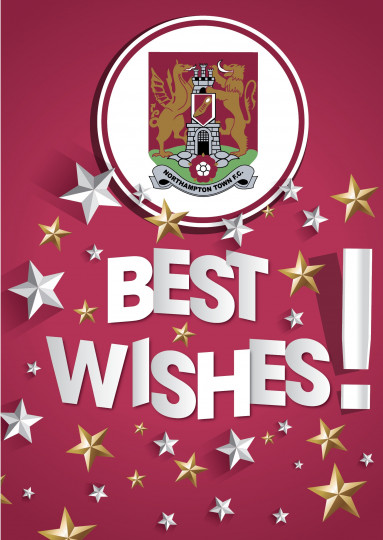 Northampton Town Best Wishes Card