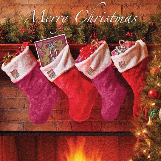 Northampton Christmas Stockings Card