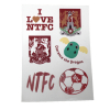 Northampton Town Temporary Tattoo Set
