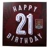 Northampton Town 21st Birthday Card