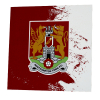 Northampton Town Contrast Crest Card