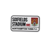 Northampton Town PVC Street Sign Fridge Magnet
