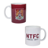 Northampton Town NTFC Half & Half Mug