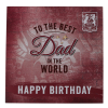 Northampton Town Best Dad in the World Card