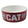 Northampton Town Ceramic Cat Bowl