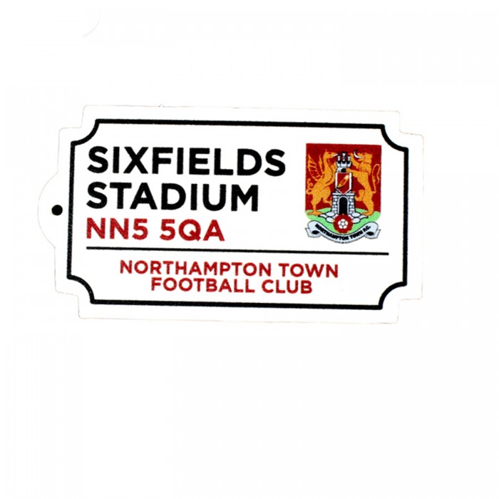 Northampton Town Street Sign Air Freshener