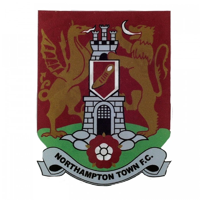 Northampton Town Crest Car Sticker