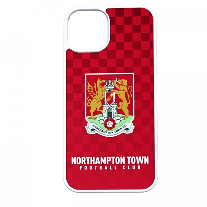 Northampton Town Checkered iPhone Case