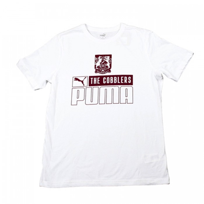 Northampton Town Puma Cobblers Big Print T-Shirt