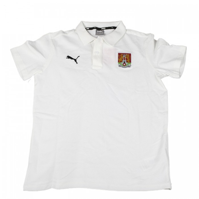 Northampton Town Puma Adult White Polo