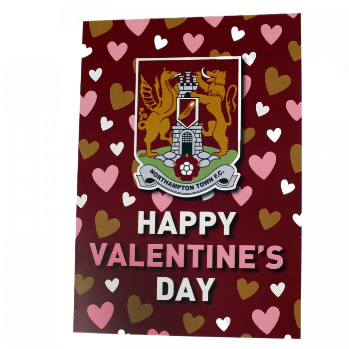 Northampton Town Valentine's Card
