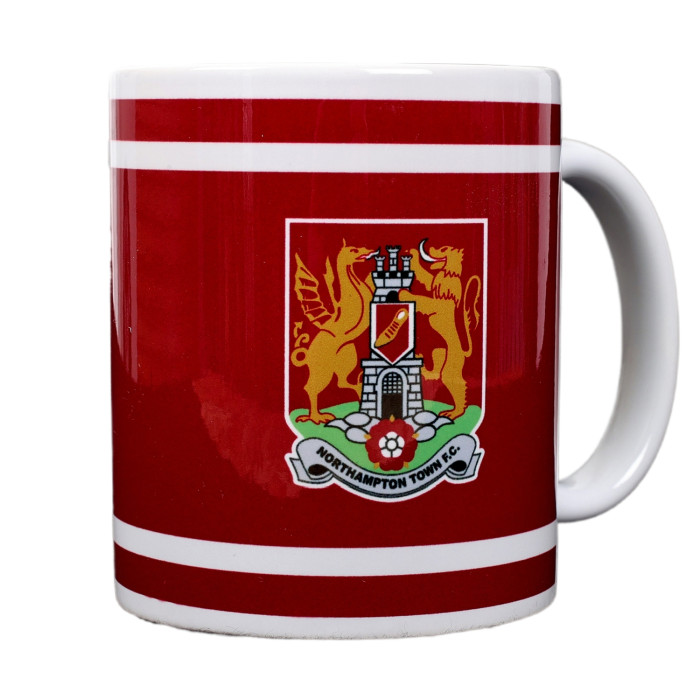 Northampton Town Striped Mug 