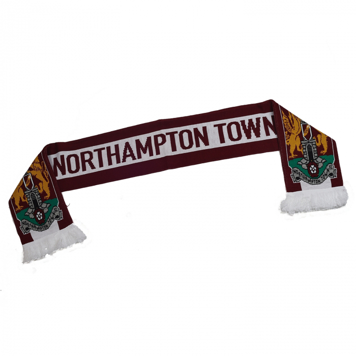 Northampton Town Text Scarf