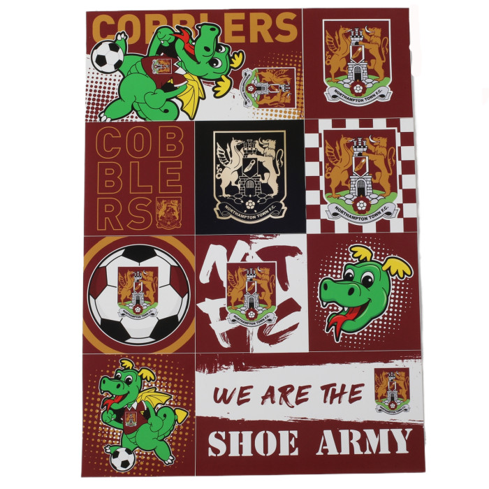 Northampton Town Sticker Pack