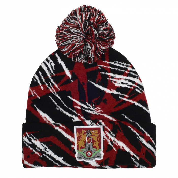 Northampton Town AW24 Abstract Adult Beanie