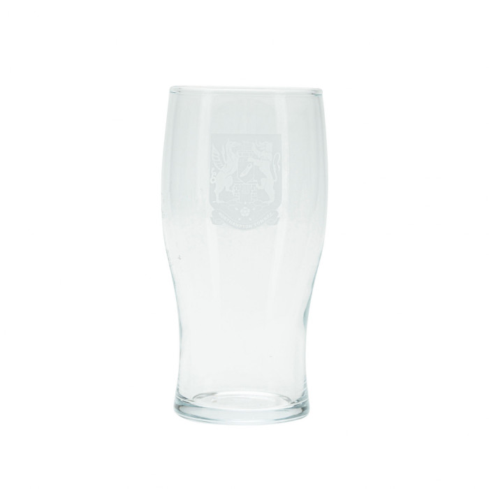 Northampton Town Crest Pint Glass