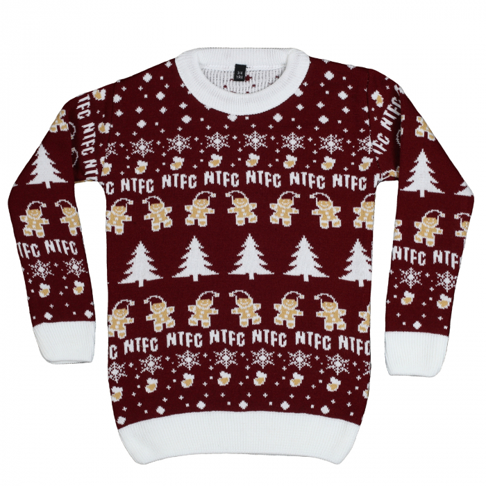 Northampton Town Junior Christmas Football Jumper