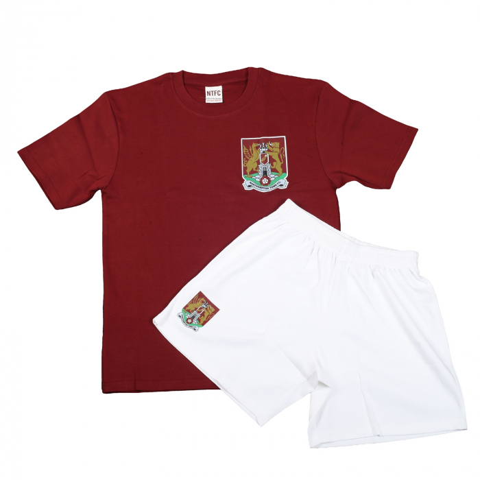 Northampton Town Junior T-Shirt and Shorts PJs