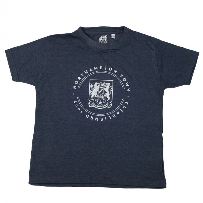 Northampton Town Junior Melange Print T-Shirt