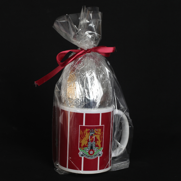 Northampton Town Easter Egg and Football Mug