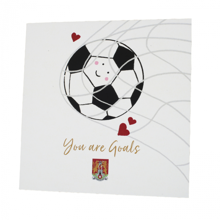 Northampton Town You are Goals Card