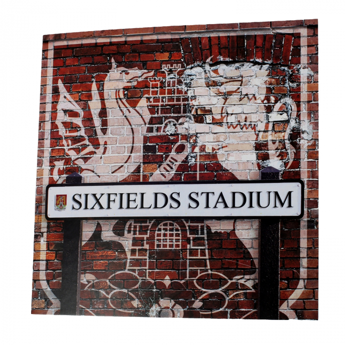 Northampton Town Street Sign Card