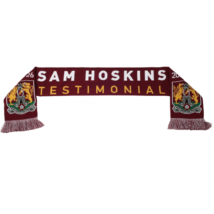 Northampton Town Sam Hoskins Testimonial Scarf