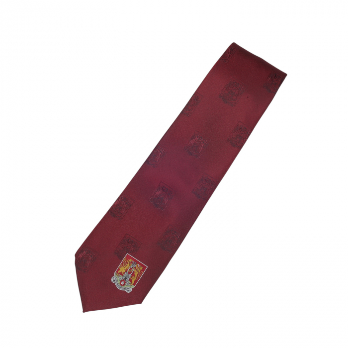 Northampton Town Claret Crest Tie
