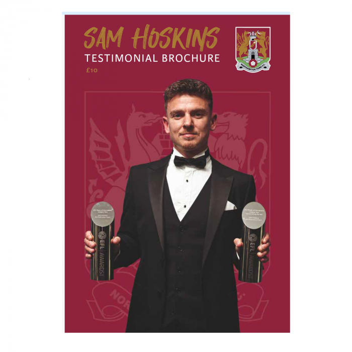 Northampton Town Sam Hoskins Programme
