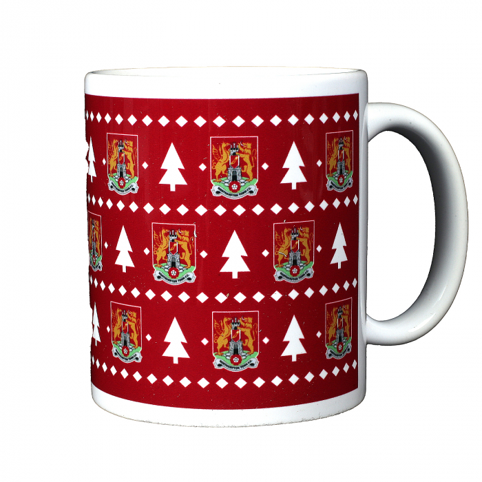 Northampton Town Christmas Tree Mug