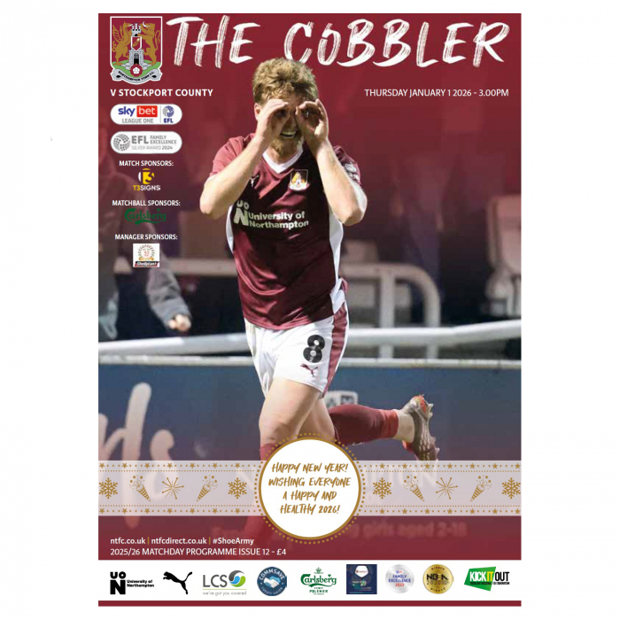 Northampton Town 25/26 Stockport County Programme