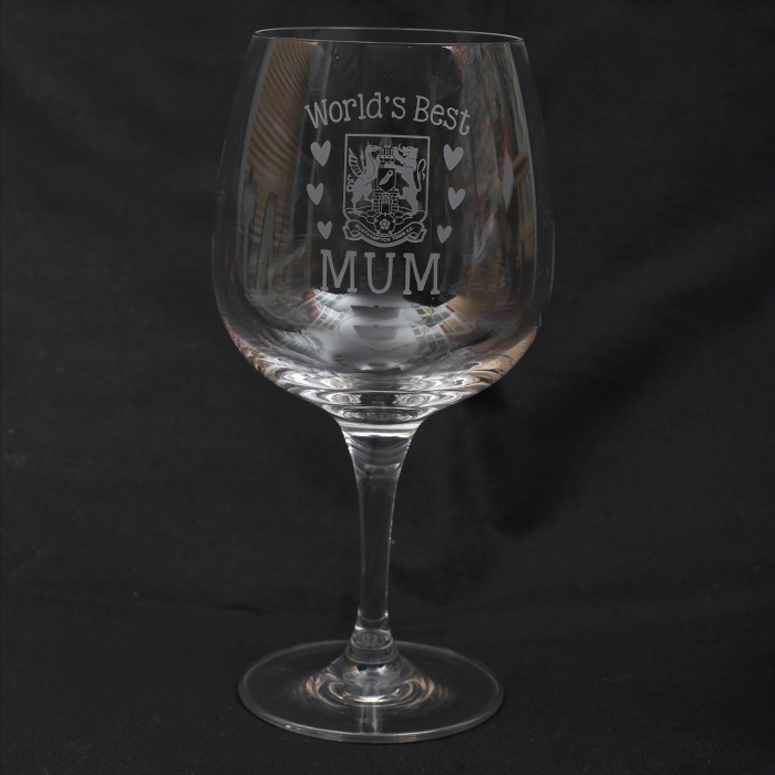 Northampton Town Mother's Day Gin Glass