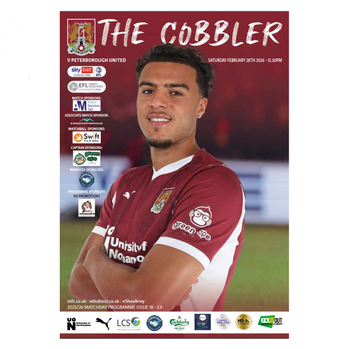 Northampton Town 25/26 Peterborough Programme