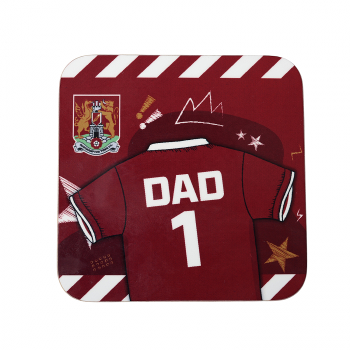 Northampton Town Number 1 Dad Coaster