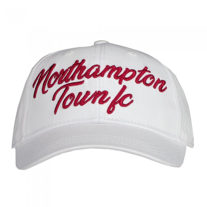 Northampton Town White Script Adult Cap