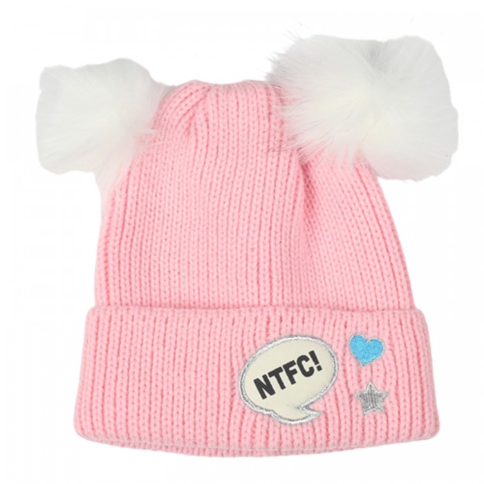 Northampton Town Twin Pom Cuff Infant Beanie