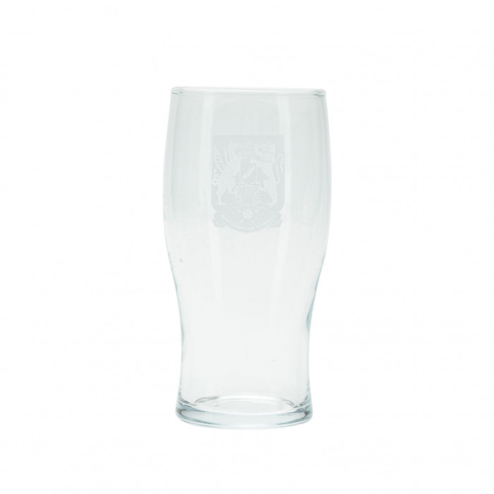 Northampton Town Etched Pint Glass