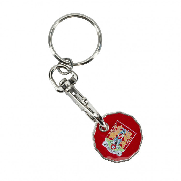 Northampton Town Trolley Disc Keyring