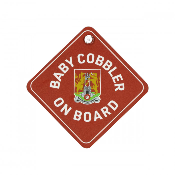 Northampton Town Baby on Board Sign
