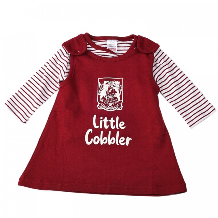 Northampton Town Baby Pinafore Set
