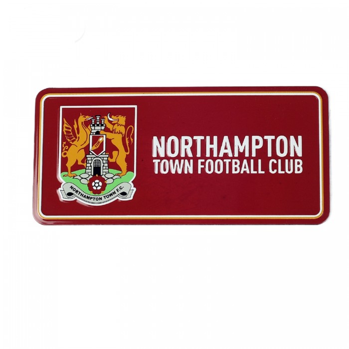 Northampton Town Magnetic Metal Sign
